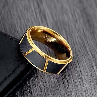 304 Stainless Steel Finger Rings for Men WG58AA5-01-1