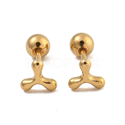 304 Stainless Steel Cartilage Earrings EJEW-B066-01A-G-1