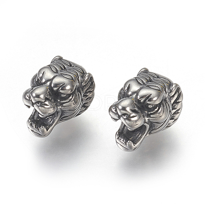 316 Surgical Stainless Steel Beads STAS-F195-082AS-1