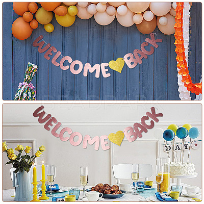 Paper Welcome Back Matter Banner DIY-WH20001-89C-1