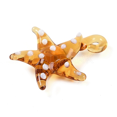 Handmade Lampwork Pendants LAMP-C015-02-1