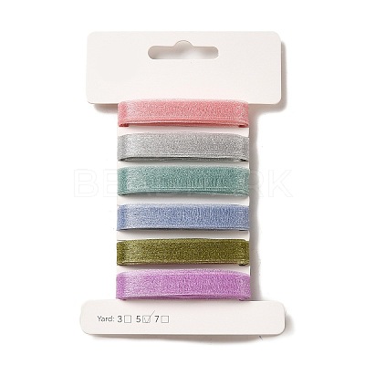 Polyester and Nylon Ribbon Sets DIY-Z029-01R-1