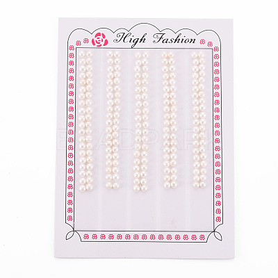Natural Cultured Freshwater Pearl Beads X-PEAR-P056-048-1