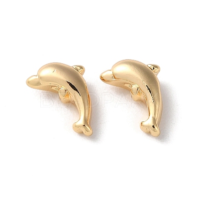 Rack Plating Brass Beads KK-M264-06G-1