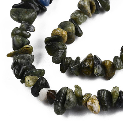 Natural Peridot Beads Strands X-G-R002-12-1