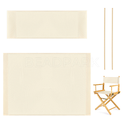 Canvas Cloth Chair Replacement Cover AJEW-WH0258-963A-03-1
