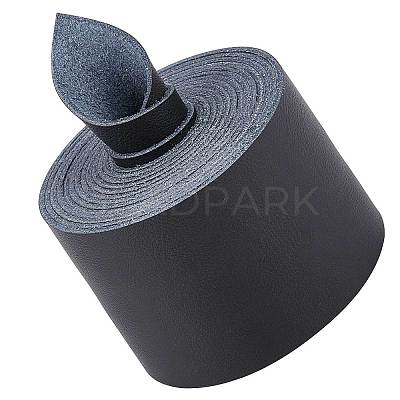 Flat Microfiber Imitation Leather Cord LC-WH0006-07D-01-1