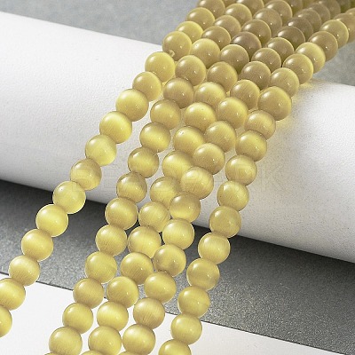 Cat Eye Beads Strands CE-F022-4mm-07-1