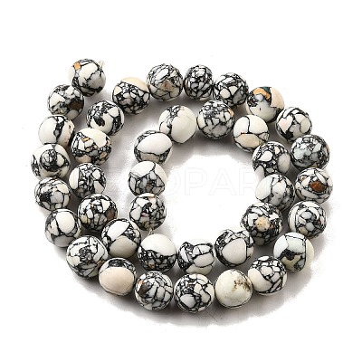 Synthetic Turquoise Beads Strands G-F791-D01-01B-1