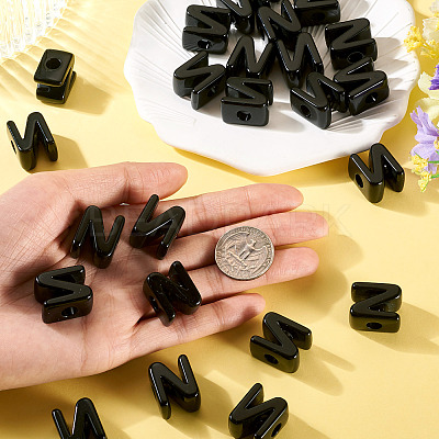 Acrylic European Beads OACR-TAC0013-14N-1