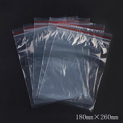 Plastic Resealable Packaging Bags OPP-G001-D-18x26cm-1