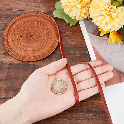 Flat Leather Jewelry Cord WL-GF0001-07B-01-1
