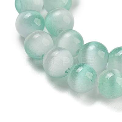 Cat Eye Beads Strands G-K378-A06-02-1