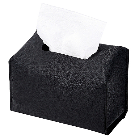 PU Leather Tissue Boxes AJEW-WH20064-35D-1