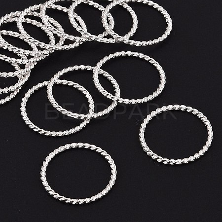 Tibetan Style Linking Rings TIBE-EA8631Y-1S-NR-1