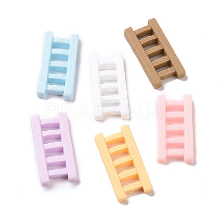 Cute Opaque Resin Cabochons RESI-L037-10-1