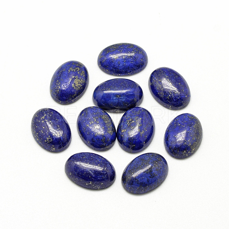 Natural Lapis Lazuli Cabochons X-G-R415-13x18-33-1