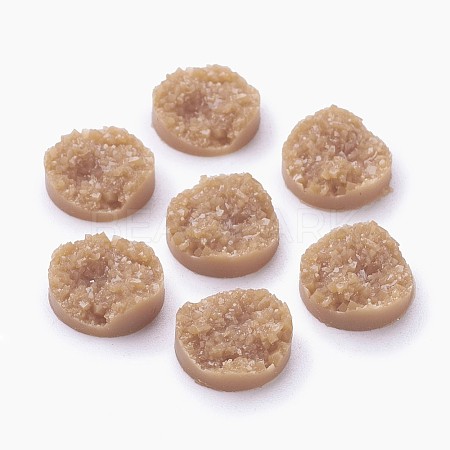 Druzy Resin Cabochons LS-CRES-S040-12mm-17-1