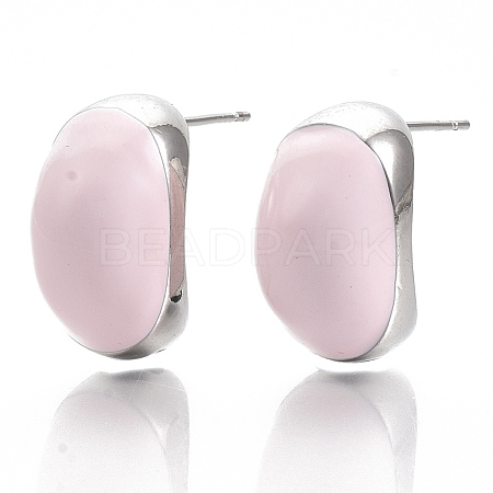 (Jewelry Parties Factory Sale)Alloy Enamel Stud Earring EJEW-N012-15P-1