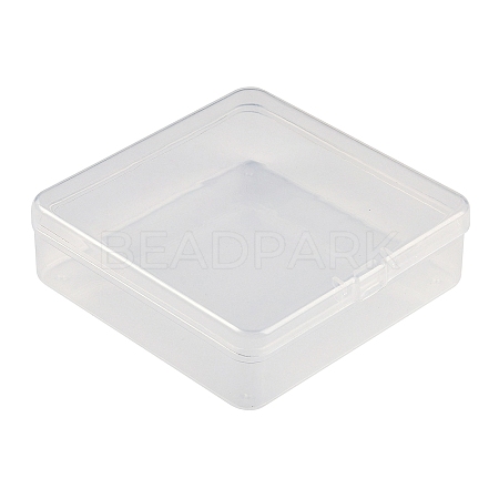 Plastic Bead Containers with Hinged Lid CON-Z007-06B-1