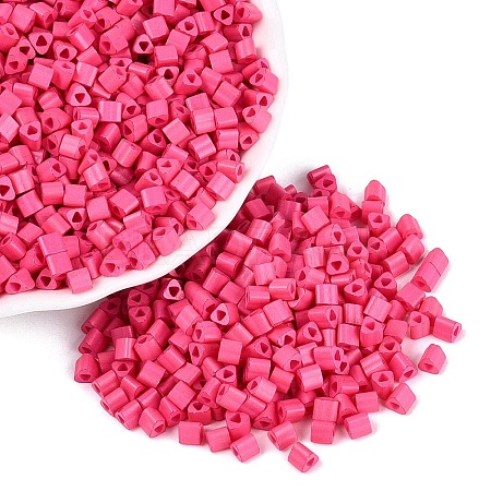 FGB Baking Paint Glass Seed Beads SEED-Q040-09A-04-1