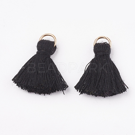 Polycotton(Polyester Cotton) Tassel Pendant Decorations FIND-S280-01-1