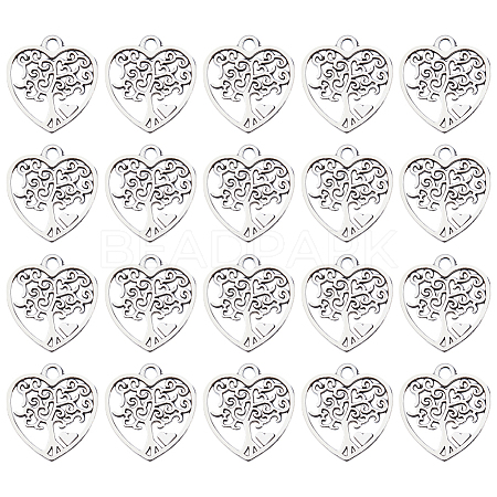 100Pcs Alloy Pendants FIND-SC0008-29-1