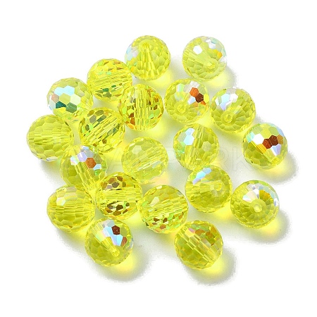 AB Color Plated Glass Beads EGLA-P059-02B-AB05-1