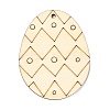 DIY Crafts Easter Egg Shape Cutouts Pendants LS-AJEW-P087-B01-02-2