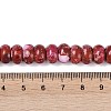 Dyed Synthetic Imperial Jasper Beads Strands G-P529-E01-A06-4