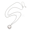 925 Sterling Silver Necklaces STER-Z009-19P-1