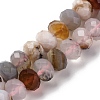 Natural Cherry Blossom Agate Beads Strands G-K380-A42-03-2