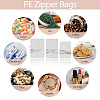18Pcs 3 Styles PE Resealable Bags with Window OPP-TAD0001-01F-8