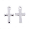 Stainless Steel Cross Charms STAS-M037-14S-2