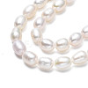 Natural Cultured Freshwater Pearl Beads Strands PEAR-N012-04C-4