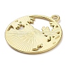 Alloy Enamel Pendant PALLOY-Q452-02G-2