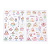 2Pcs 2 Styles PET Self-Adhesive Stickers STIC-P011-A01-1