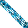 2 Strands Natural Apatite Beads Strands G-HY0001-94-1