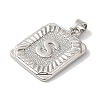 Rack Plating Brass Pendants KK-B092-42P-S-2