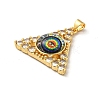 Real 18K Gold Plated Brass Pendants KK-L209-007G-04-2