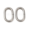 Non-Tarnish 304 Stainless Steel Linking Rings STAS-A093-03B-P-1