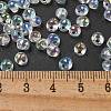 6/0 Inside Colours Fringe Glass Seed Beads SEED-A034-03K-4
