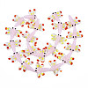 Autumn Theme Handmade Lampwork Beads Strands LAMP-Q031-017F-2