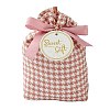 Cloth Tartan Gift Candy Drawstring Bags ST-CJ0003-01A-1