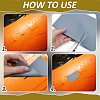15Pcs 3 Colors Self-adhesive PVC Sheets DIY-BC0016-68-4