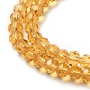 Transparent Glass Beads Strands EGLA-A035-T3mm-D04-4