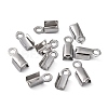 Tarnish Resistant 304 Stainless Steel Folding Crimp Ends STAS-R063-29-4