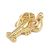 Brass Pendants KK-C116-01C-G-2