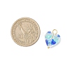 Handmade Glass Enamel Pendants PALLOY-JF04118-01-2