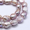 Natural Cultured Freshwater Pearl Beads Strands PEAR-K004-02C-3